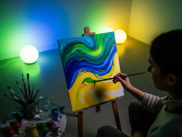 art therapy and colors