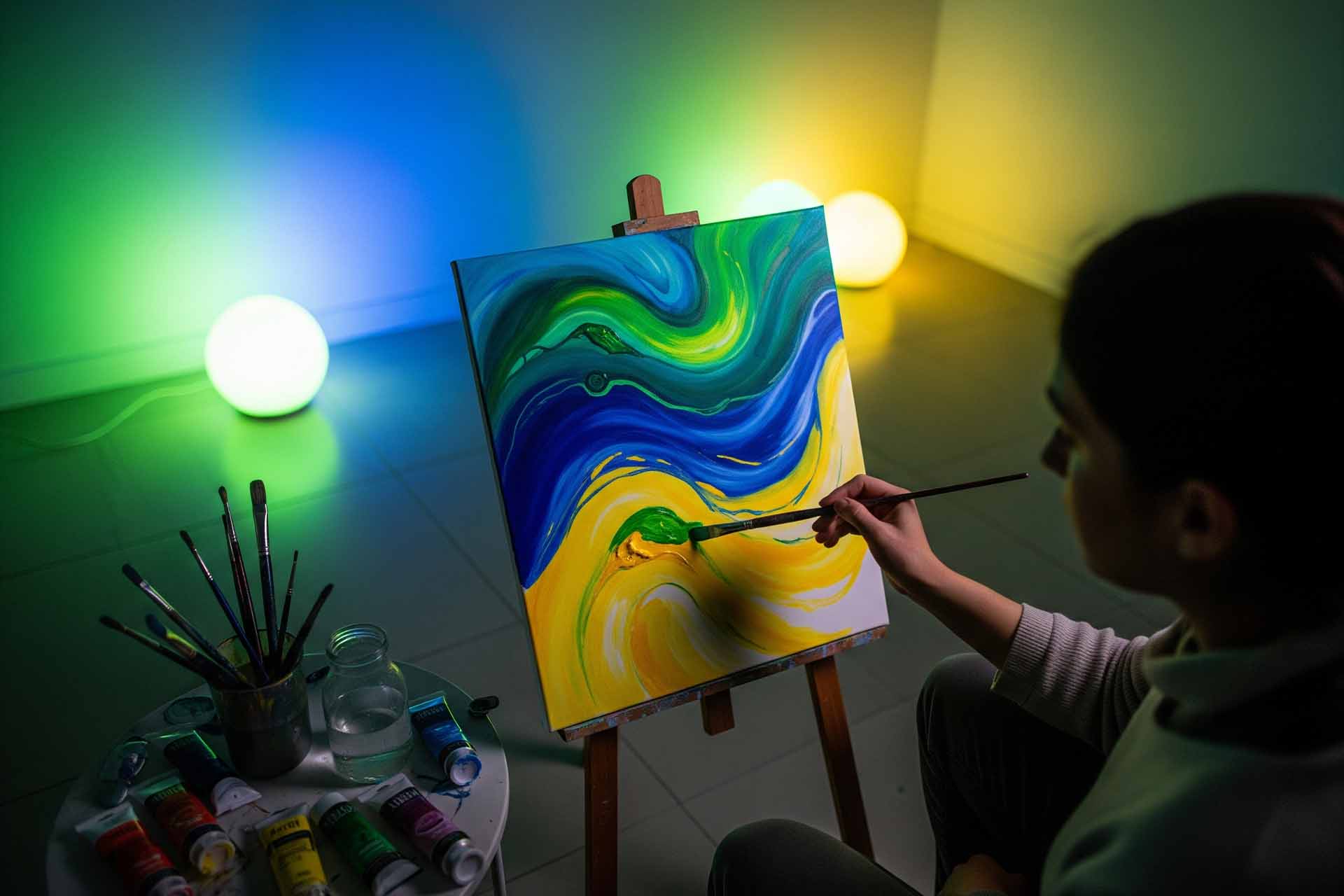 art therapy and colors